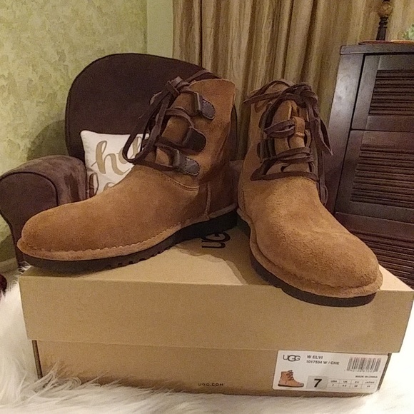 UGG Elvi Ankle Boots (size 7 and size 8) - Picture 5 of 6